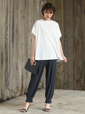 「rps（アールピーエス）のアイテム（Tシャツ/カットソー）」を使った、rps_freakさん（レディース・164cm）の夏コーディネート