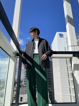 Kosuke Sugitaさん（メンズ・177cm）の冬コーディネート