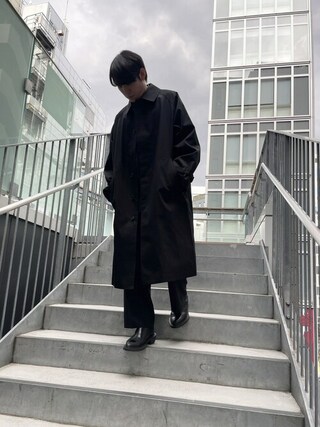 Ventil ウインドガードベルテッドステンカラーコート PUBLIC TOKYO（パブリックトウキョウ）の「Ventile ウインドガード