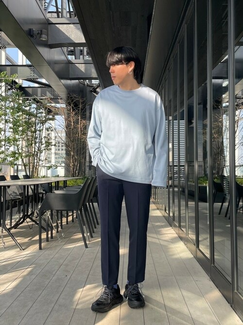 PUBLIC TOKYO スラックス 極 エバークリーススリムテーパード