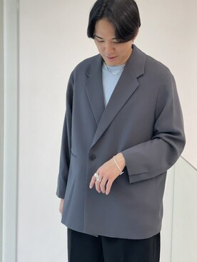 「PUBLIC TOKYO（パブリックトウキョウ）のアイテム（アクセサリー）」を使った、Kosuke Sugitaさん（メンズ・177cm）の夏コーディネート