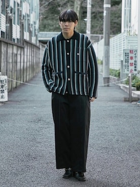 Kosuke Sugitaさん（メンズ・177cm）の冬コーディネート