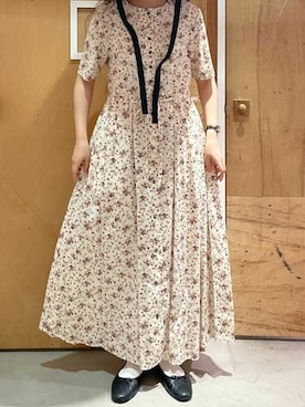 「figlondon」｜アトリエドゥサボンさん（レディース・153cm）の春コーディネート