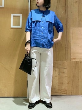 アトリエドゥサボンさん（レディース・159cm）の春コーディネート