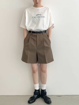 「figlondon」｜アトリエドゥサボンさん（レディース・158cm）の夏コーディネート