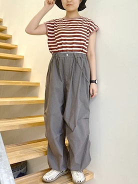 「フレンチ」｜アトリエドゥサボンさん（レディース・150cm）の夏コーディネート