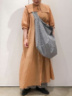 アトリエドゥサボンさん（レディース・155cm）の夏コーディネート