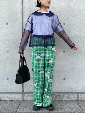 アトリエドゥサボンさん(レディース・163cm)の夏コーディネート