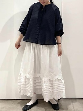 アトリエドゥサボンさん（レディース・153cm）の秋コーディネート