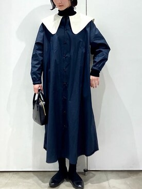 「アイテム（ワンピース、その他）」を使った、アトリエドゥサボンさん（レディース・158cm）の冬コーディネート