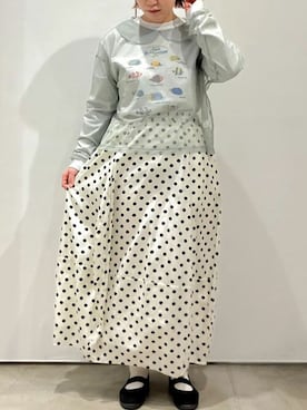 アトリエドゥサボンさん（レディース・155cm）の冬コーディネート