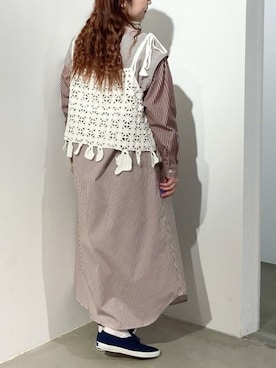 アトリエドゥサボンさん(レディース・154cm)の冬コーディネート