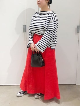 アトリエドゥサボンさん（レディース・155cm）の春コーディネート