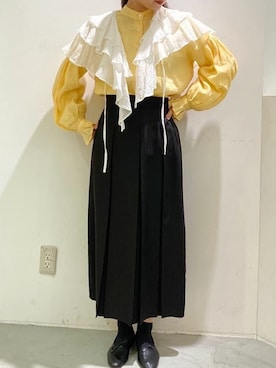 「figlondon」｜アトリエドゥサボンさん（レディース・156cm）の春コーディネート