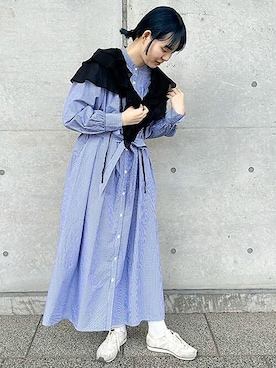 「figlondon」｜アトリエドゥサボンさん（レディース・163cm）の春コーディネート