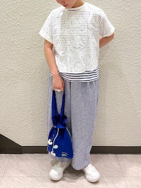 アトリエドゥサボンさん（レディース・155cm）の夏コーディネート