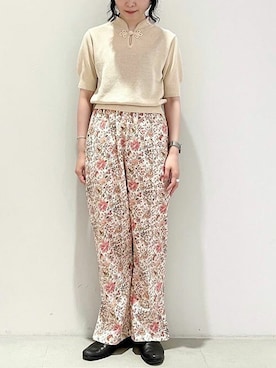 アトリエドゥサボンさん（レディース・154cm）の夏コーディネート