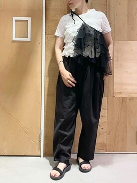 アトリエドゥサボンさん（レディース・158cm）の夏コーディネート