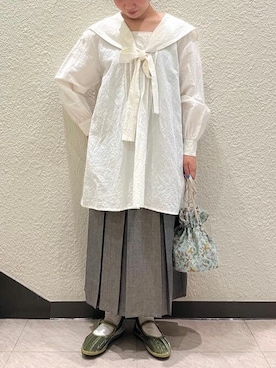 アトリエドゥサボンさん(レディース・155cm)の秋コーディネート