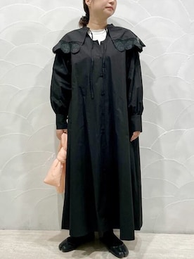 「I am I in fact...（アイアムアイインファクト）のアイテム」を使った、アトリエドゥサボンさん（レディース・153cm）の秋コーディネート