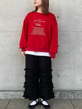 アトリエドゥサボンさん（レディース・156cm）の冬コーディネート