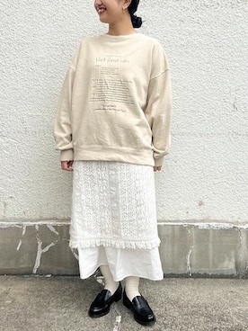 アトリエドゥサボンさん（レディース・155cm）の冬コーディネート