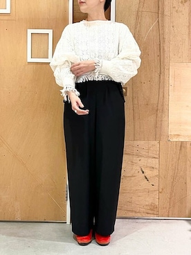 アトリエドゥサボンさん（レディース・158cm）の春コーディネート