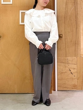 「卒業式」｜アトリエドゥサボンさん（レディース・154cm）の春コーディネート