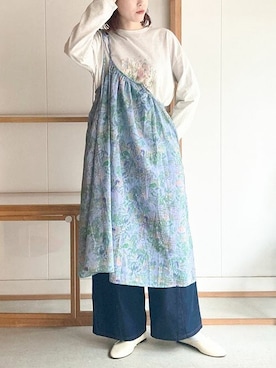 アトリエドゥサボンさん(レディース・161cm)の春コーディネート