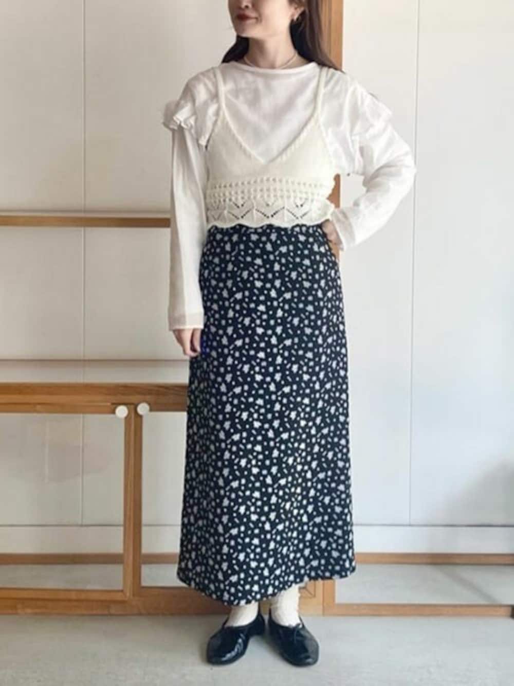 fig london ROSE skirt