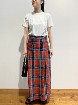 「figlondon」｜アトリエドゥサボンさん（レディース・160cm）の春コーディネート