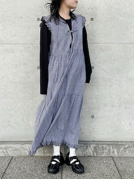 アトリエドゥサボンさん（レディース・160cm）の春コーディネート