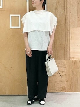 アトリエドゥサボンさん（レディース・158cm）の夏コーディネート