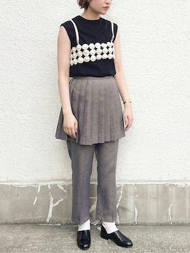 アトリエドゥサボンさん（レディース・163cm）の夏コーディネート