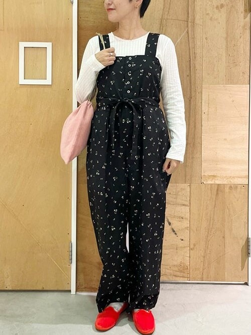 _eyelet tereko long sleeve（Tシャツ/カットソー）｜fig