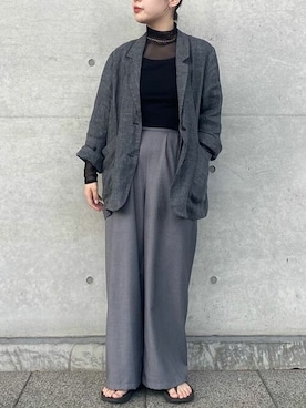 アトリエドゥサボンさん(レディース・156cm)の秋コーディネート