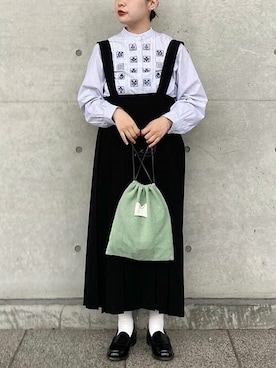 アトリエドゥサボンさん（レディース・156cm）の秋コーディネート