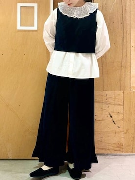 アトリエドゥサボンさん（レディース・151cm）の秋コーディネート