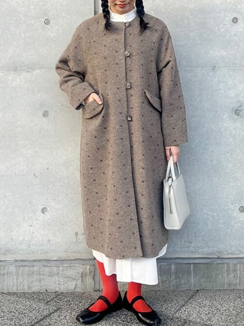 ロングコート 美品☆l