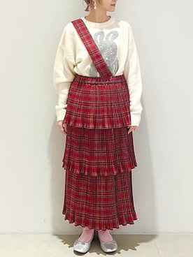 「IamI in fact…」｜アトリエドゥサボンさん（レディース・152cm）の秋コーディネート