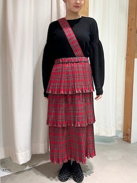 「IamI in fact…」｜アトリエドゥサボンさん（レディース・156cm）の秋コーディネート