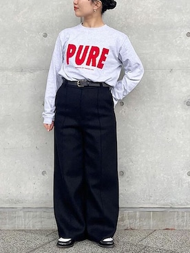 アトリエドゥサボンさん（レディース・155cm）の冬コーディネート