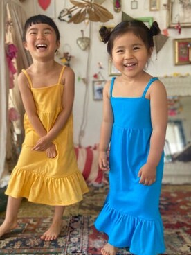 「カラー×コーデ」｜B:MING by BEAMS KIDSさん（キッズ・110cm）の春コーディネート