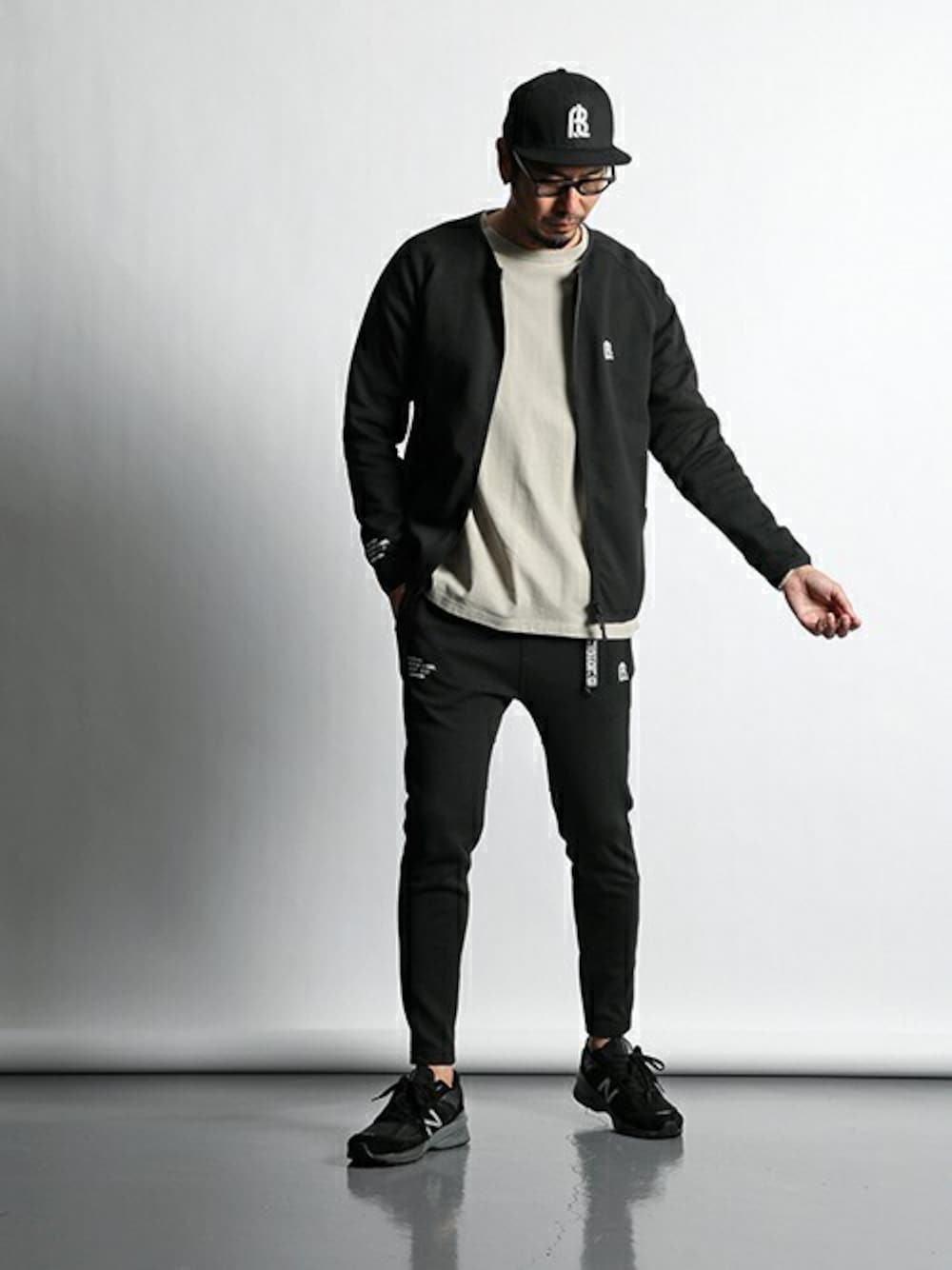 ダファーブラックレーベル T400 SMOOTH ZIP CREW カーディガン The DUFFER of ST.GEORGE（ザダファーオブセントジョージ）の