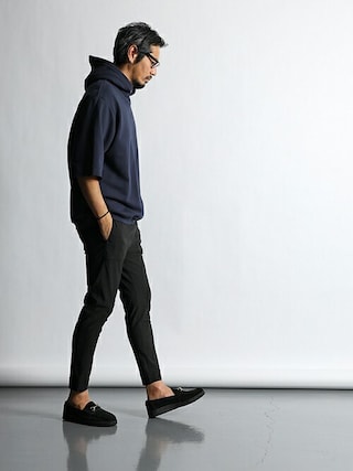 New Divide GC ST Parka DF メランジグレー 【サイズP】 Theory(セオリー) NEW DIVIDE GC HOOD ZIP VEST BLACK