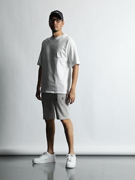 「ダファー」｜「アイテム（帽子）」を使った、JEEさん（メンズ・182cm）の春コーディネート