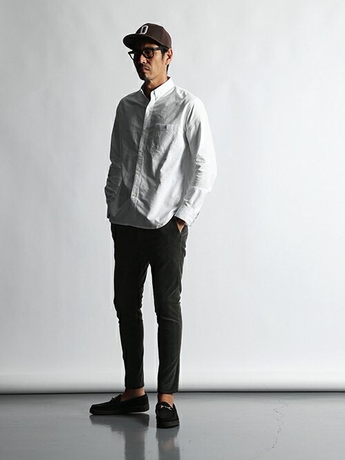 Dotyears ローズ　ホワイト　変形　シャツ 形態安定加工（モイストキュア）半袖シャツ （シャツ・ブラウス