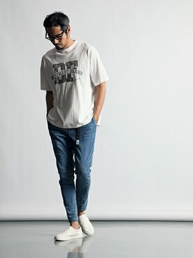 JEEさん（メンズ・182cm）の夏コーディネート