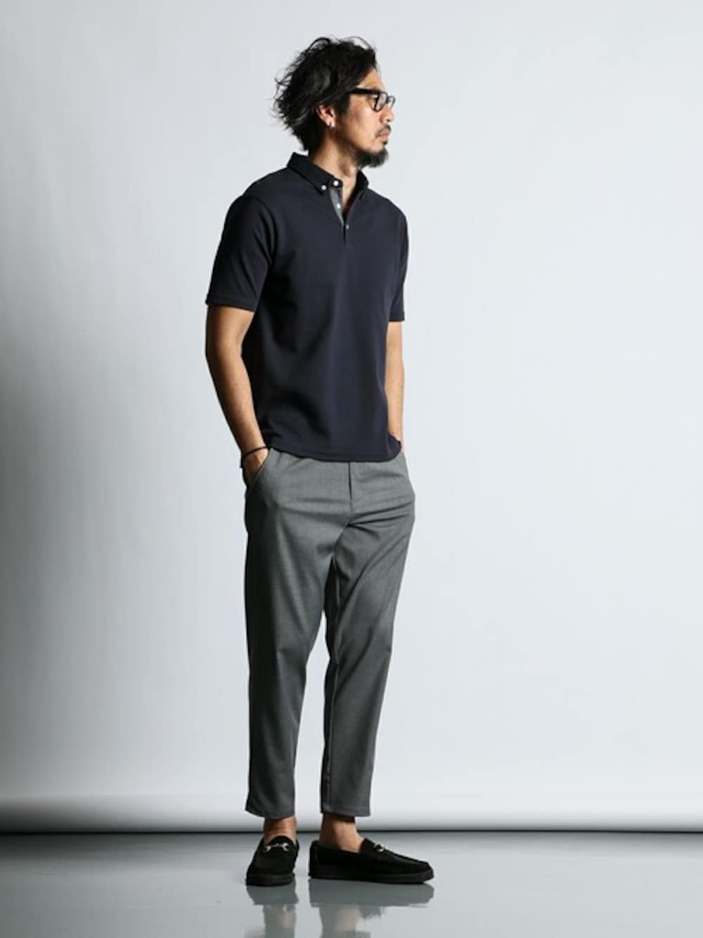 JEE｜The DUFFER of ST.GEORGEのポロシャツを使ったコーディネート - WEAR
