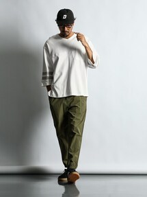 WEB限定アイテム】SET UP RIPSTOP NYLON PANTS：セットアップ リップス